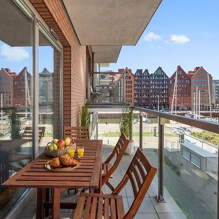Waterlane Riverside - Spa, Pool, Gym & Parking By Downtown Apartments Danzica Esterno foto