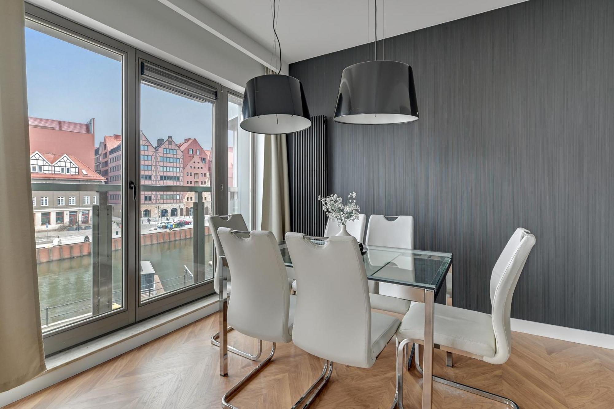 Waterlane Riverside - Spa, Pool, Gym & Parking By Downtown Apartments Danzica Esterno foto