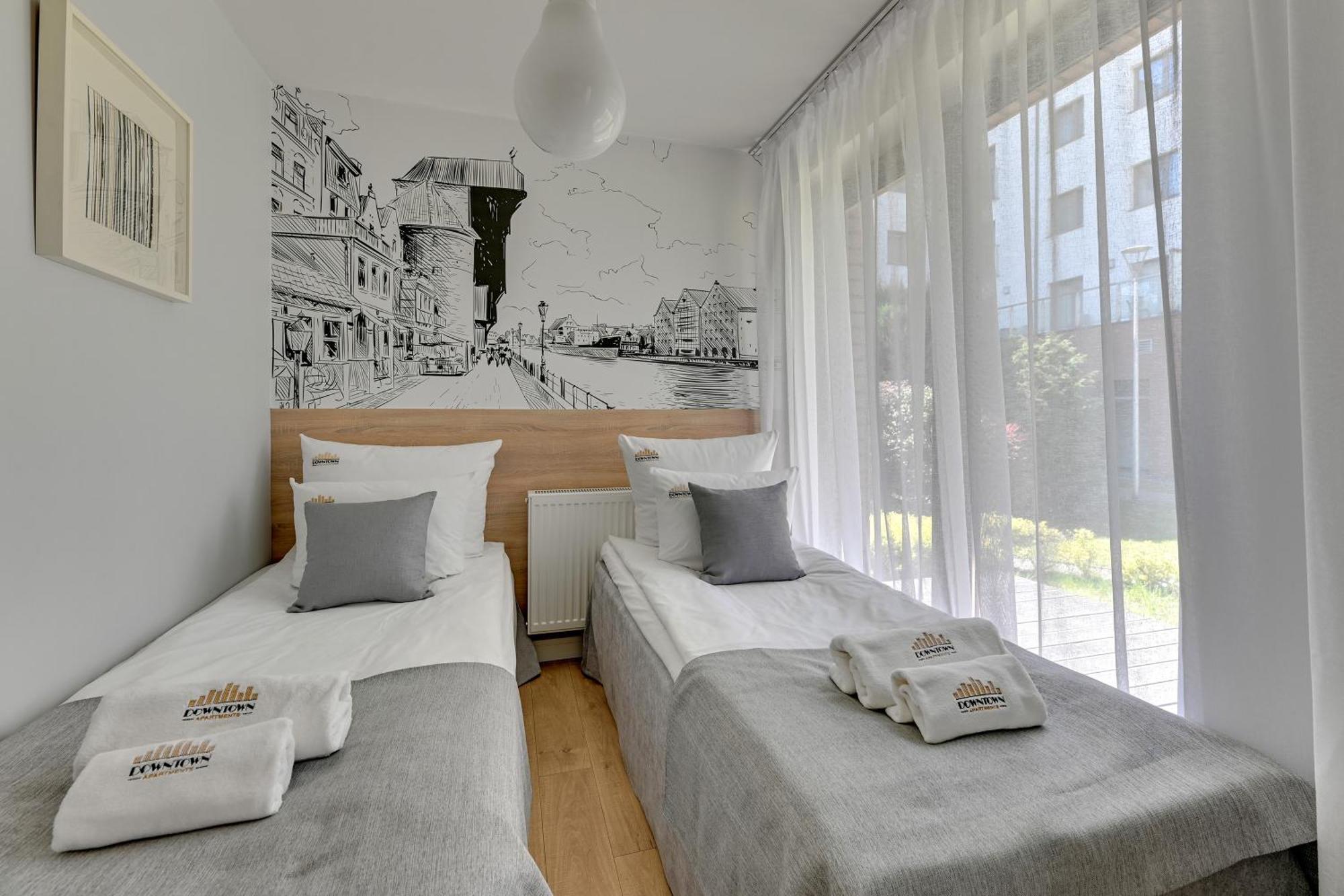 Waterlane Riverside - Spa, Pool, Gym & Parking By Downtown Apartments Danzica Camera foto